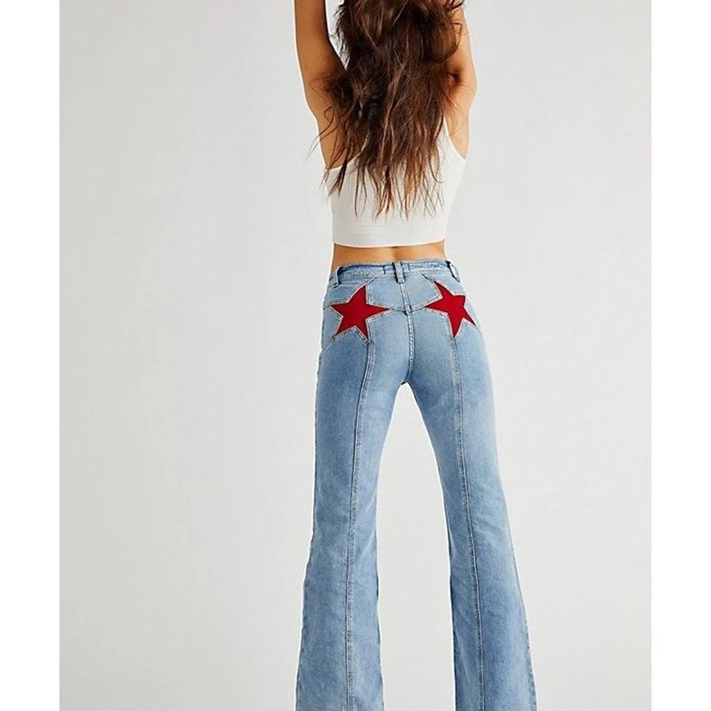 We The Free Firecracker Flare Jeans